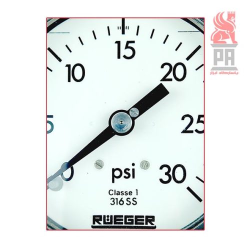 گیج فشار عقربه ای Rueger 30 PSI