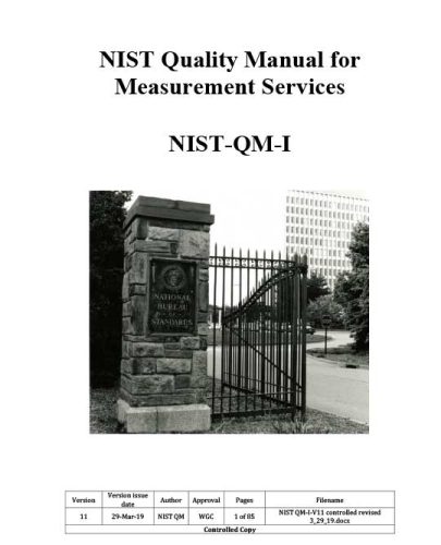NIST-Quality-Manual-for-measuring-Services-I-2019