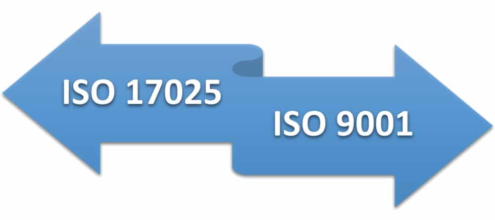 ISO/IEC17025:2017 در مقابل ISO9001:2015