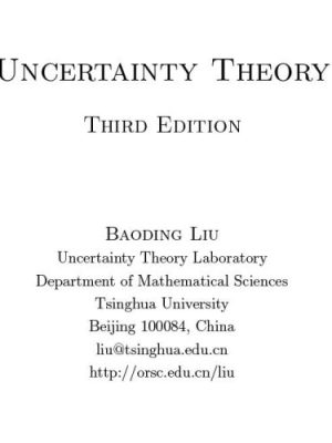 uncertainty theory - Baoding Liu - Third Edition